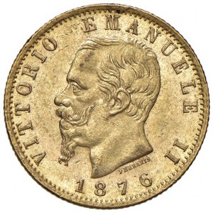 Victor Emmanuel II (1861-1878) 20 Lire 1876 R - Nomisma 86...