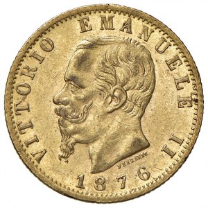 Vittorio Emanuele II (1861-1878) 20 Lire 1876 R - Nomisma 86...