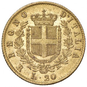 Vittorio Emanuele II (1861-1878) 20 Lire 1876 R - Nomisma 86...