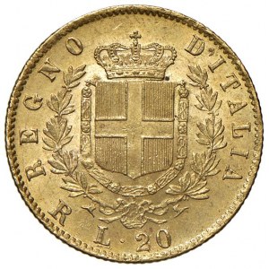 Vittorio Emanuele II (1861-1878) 20 Lire 1877 R - Nomisma 86...