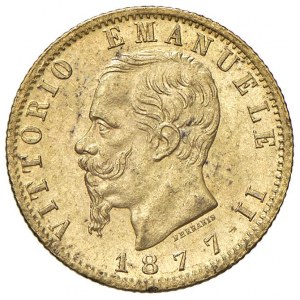 Vittorio Emanuele II (1861-1878) 20 Lire 1877 R - Nomisma 86...