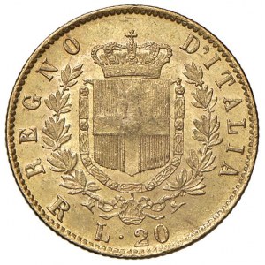 Vittorio Emanuele II (1861-1878) 20 Lire 1877 R - Nomisma 86...