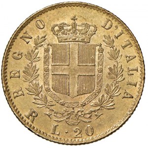 Vittorio Emanuele II (1861-1878) 20 Lire 1878 R - Nomisma 86...