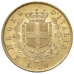 Vittorio Emanuele II (1861-1878) 20 Lire 1878 R - Nomisma 86...