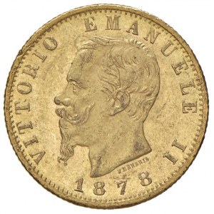 Vittorio Emanuele II (1861-1878) 20 Lire 1878 R - Nomisma 86...