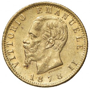 Vittorio Emanuele II (1861-1878) 20 Lire 1878 R - Nomisma 86...