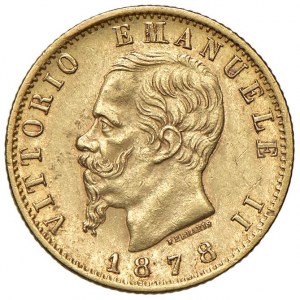 Vittorio Emanuele II (1861-1878) 20 Lire 1878 R - Nomisma 86...