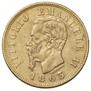 Vittorio Emanuele II (1861-1878) 10 Lire 1863 T - Nomisma 87...