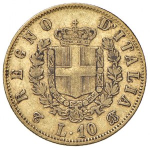 Vittorio Emanuele II (1861-1878) 10 Lire 1865 T - Nomisma 87...