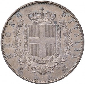 Vittorio Emanuele II (1861-1878) 5 Lire 1870 M - Nomisma 886...