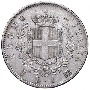 Vittorio Emanuele II (1861-1878) Lira 1863 T stemma - Nomism...