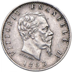 Vittorio Emanuele II (1861-1878) 20 Centesimi 1863 M - Nomis...