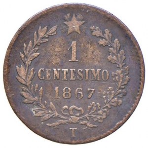Vittorio Emanuele II (1861-1878) Centesimo 1867 T - Nomisma ...