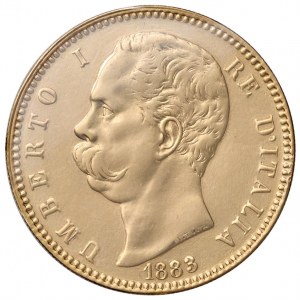 Umberto I (1878-1900) 100 Lire 1883 - Nomisma 972 AU R Con s...