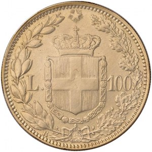 Umberto I (1878-1900) 100 Lire 1883 - Nomisma 972 AU R Con s...