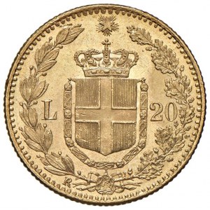 Umberto I (1878-1900) 20 Lire 1881 - Nomisma 980 AU...
