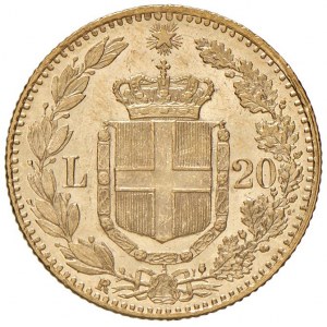 Umberto I (1878-1900) 20 Lire 1882 - Nomisma 981 AU Segnetti...