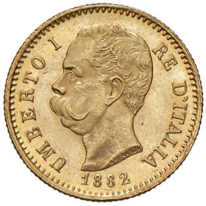 Umberto I (1878-1900) 20 Lire 1882 - Nomisma 981 AU...