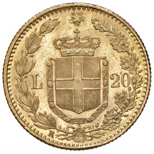 Umberto I (1878-1900) 20 Lire 1882 - Nomisma 981 AU...