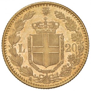 Umberto I (1878-1900) 20 Lire 1884 - Nomisma 983 AU RR Fonds...