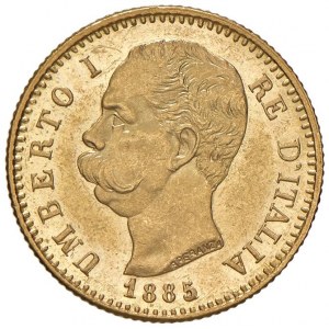 Umberto I (1878-1900) 20 Lire 1885 - Nomisma 984 AU...