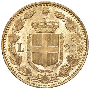 Umberto I (1878-1900) 20 Lire 1893 - Nomisma 990 AU...
