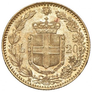 Umberto I (1878-1900) 20 Lire 1893 - Nomisma 990 AU Colpetti...
