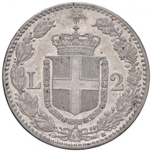 Umberto I (1878-1900) 2 Lire 1897 - Nomisma 1001 AG...