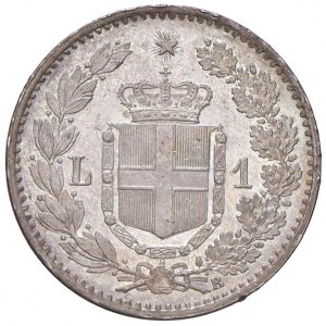 Umberto I (1878-1900) Lira 1884 - Nomisma 1005 AG Funds spec...