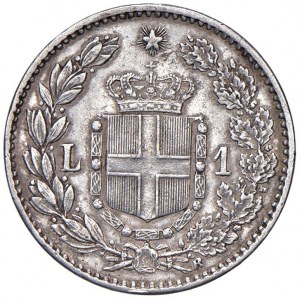 Umberto I (1878-1900) Lira 1886 - Nomisma 1006 AG...
