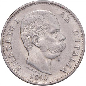Umberto I (1878-1900) Lira 1900 - Nomisma 1010 AG Zapečatené...
