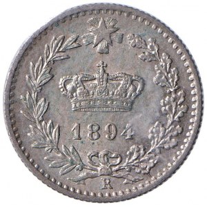 Umberto I (1878-1900) 20 Centesimi 1894 R - Nomisma 1013 NI ...