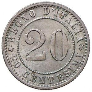 Umberto I (1878-1900) 20 Centesimi 1895 R - Nomisma 1016 NI ...