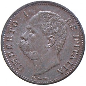 Umberto I (1878-1900) 5 Centesimi 1896 - Nomisma 1022 CU R S...