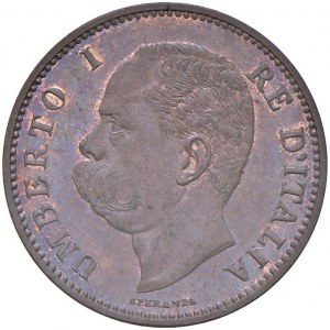 Umberto I (1878-1900) 5 Centesimi 1896 - Nomisma 1022 CU R E...
