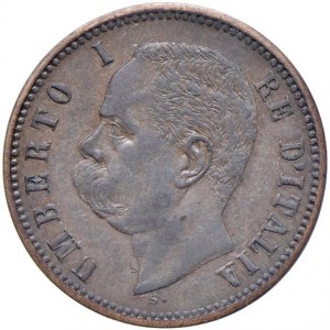Umberto I (1878-1900) 2 centy 1895 - Nomisma 1024 CU R E...