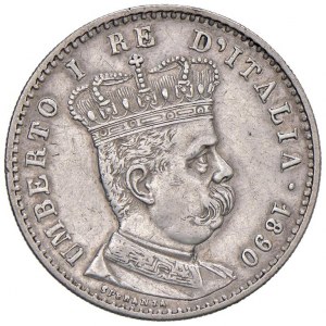 Umberto I (1878-1900) Eritrea - Lira 1890 - Nomisma 1041 AG...