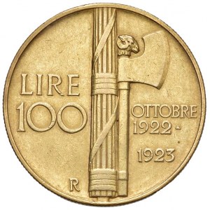 Vittorio Emanuele III (1900-1946) 100 Lire 1923 - Nomisma 10...