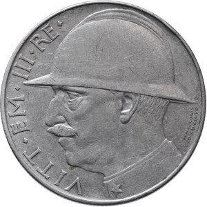Vittorio Emanuele III (1900-1946) 20 Lire 1928 Elmetto - Nom...