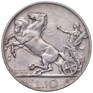 Viktor Emanuel III (1900-1946) 10 lír 1927** - Nomisma 1...