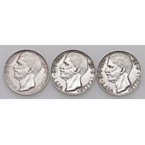 Vittorio Emanuele III (1900-1946) 10 Lire 1927 (2) e 1930 - ...
