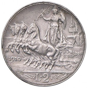Viktor Emanuel III (1900-1946) 2 Lire 1910 - Nomisma 1159...