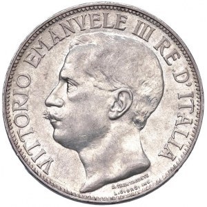 Vittorio Emanuele III (1900-1946) 2 Lire 1911 Cinquantenario...