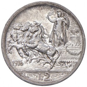 Viktor Emanuel III (1900-1946) 2 Lire 1916 - Nomisma 1165...