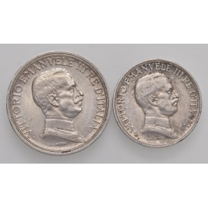 Viktor Emanuel III (1900-1946) 2 líry a líry 1916 - AG Lo...