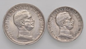 Viktor Emanuel III (1900-1946) 2 liry a liry 1916 - AG Lo...