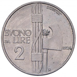 Vittorio Emanuele III (1900-1946) 2 Lire 1924 - Nomisma 1168...