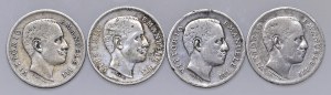 Viktor Emanuel III (1900-1946) Lira 1901, 1902, 1906 a 19...