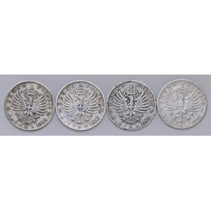 Vittorio Emanuele III (1900-1946) Lira 1901, 1902, 1906 e 19...