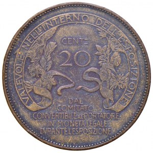 Vittorio Emanuele III (1900-1946) 20 Centesimi 1906 Buono pe...
